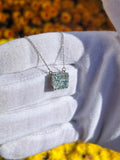 John Dyer Star-Bright cut Aquamarine Pendant