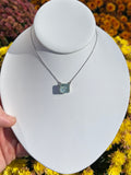 John Dyer Star-Bright cut Aquamarine Pendant