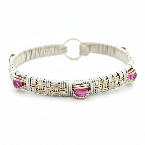 Elite Williamsburg Pink Tourmaline Bangle