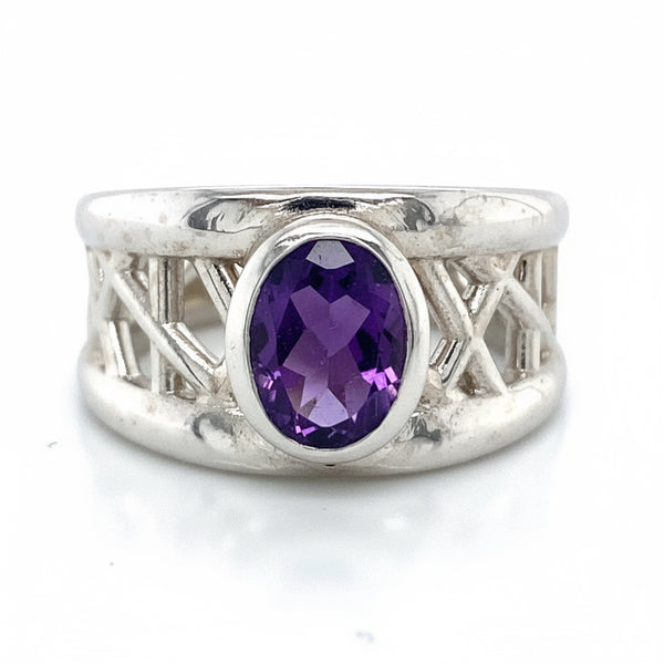 Amethyst Connection Ring