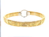 Elite Chevron Bangle Bracelet