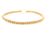 Petite Basket Weave Bangle Bracelet