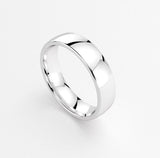 Classic Men's Wedding Band 6mm