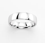 Classic Men's Wedding Band 6mm