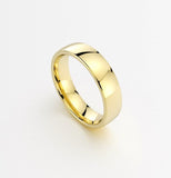 Classic Men's Wedding Band 6mm