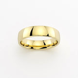 Classic Men's Wedding Band 6mm