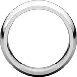 5 mm White Gold Comfort Fit Classic Wedding Band