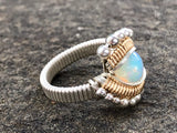 Ethiopian Opal Beaded Ring