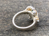 Ethiopian Opal Beaded Ring
