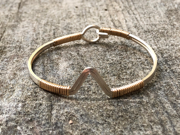 V Shape Stacking Bangle