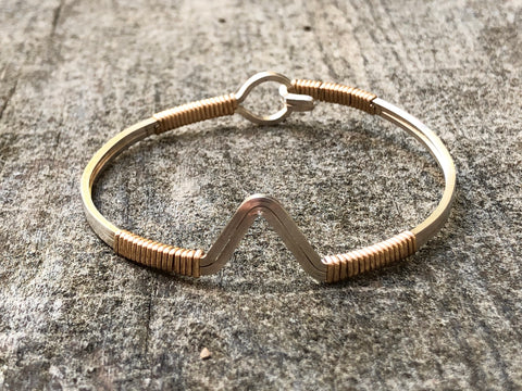 V Shape Stacking Bangle