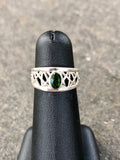 Green Tourmaline Petite Connection Ring