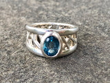 London Blue Topaz Connection Ring