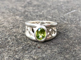 Peridot Connection Ring