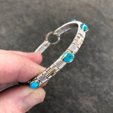 Turquoise Elite Southwest Bangle Bracelet