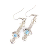 Byzantine Gemstone Earrings (Choose Stone)