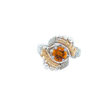 Andromeda Citrine Ring