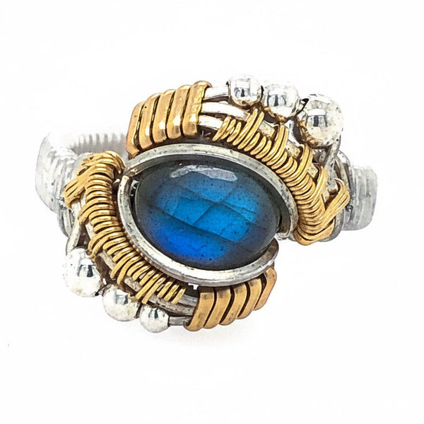 Andromeda Labradorite Ring