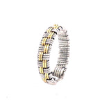 Basket Weave Band Ring