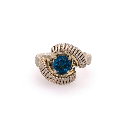 Classic London Blue Topaz Ring