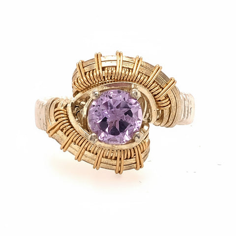 Pulse Amethyst Ring