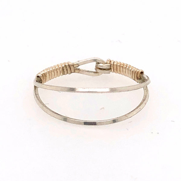Split Band Stackable Ring