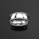 Classic Rope Men's Wedding Band