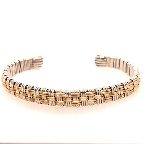 Elite Williamsburg Woven Cuff Bracelet
