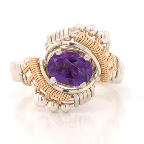 Andromeda Amethyst Ring
