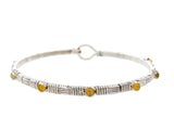 Opal Petite Classic Gemstone Bangle Bracelet