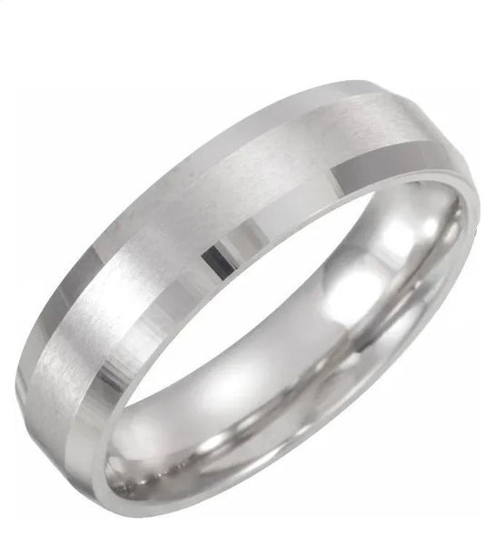 Beveled-Edge Satin Band