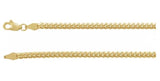 14 Karat Yellow Gold Cuban Link Chain