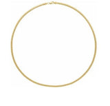 14 Karat Yellow Gold Cuban Link Chain