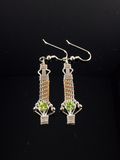 Tribe Peridot Earrings
