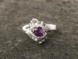 Amethyst Andromeda Petite Gemstone Ring