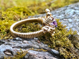 Amethyst Andromeda Petite Gemstone Ring