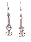 Byzantine Gemstone Earrings (Choose Stone)