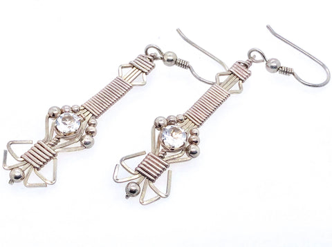 Byzantine Gemstone Earrings (Choose Stone)