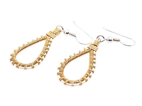 Pulse Teardrop Earrings