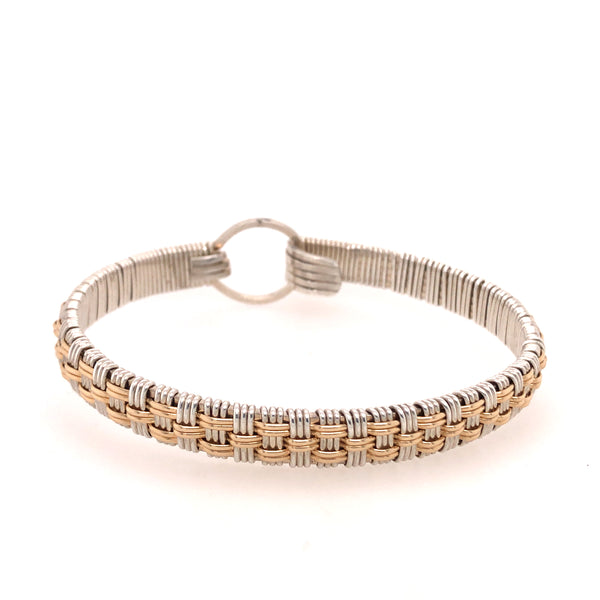 Elite Williamsburg Woven Bangle Bracelet