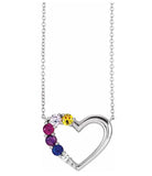 Heart Gemstone Pendant