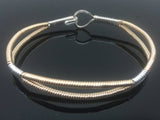 Split Band Bangle Bracelet