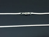 1.7 mm Sterling Silver Foxtail Chain