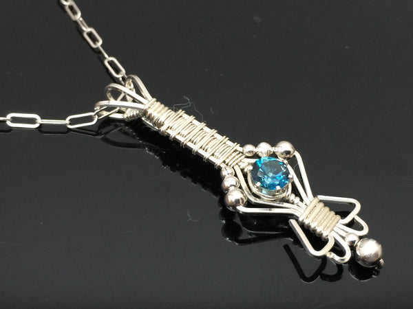 Silver Tribe Deco Pendant