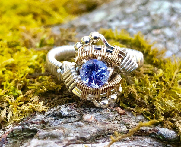 Tanzanite Andromeda Petite Gemstone Ring