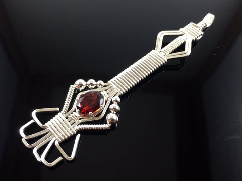Byzantine Garnet Pendant