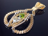 Topaz and Peridot Prana Amulet