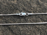 Sterling Silver 1mm Box Chain