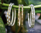 Classic Woven Hoop Earrings