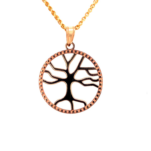Tree of Life Gold Charm